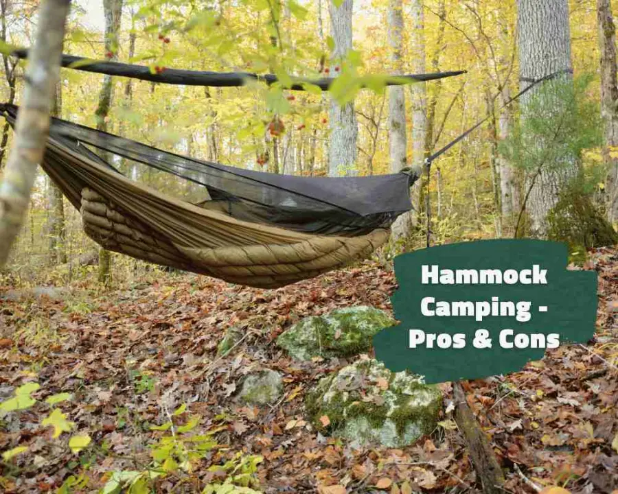Pros and Cons of Hammock Camping